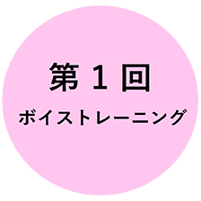 第1回ボイストレーニング